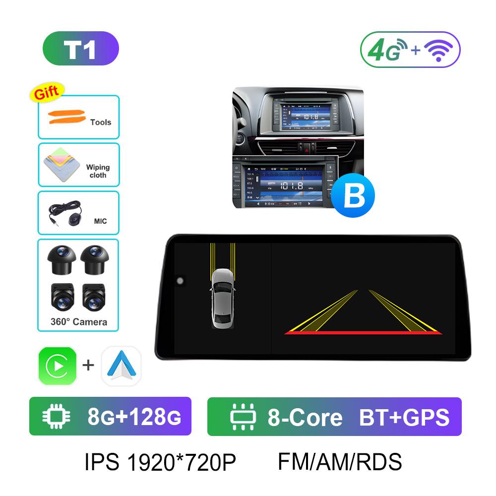 for Mazda ATENZA 2014 2015 - 2016 Car Multimedia Video Radio Player Wireless Carplay GPS Navigation Accessories Cooling fan WIFI