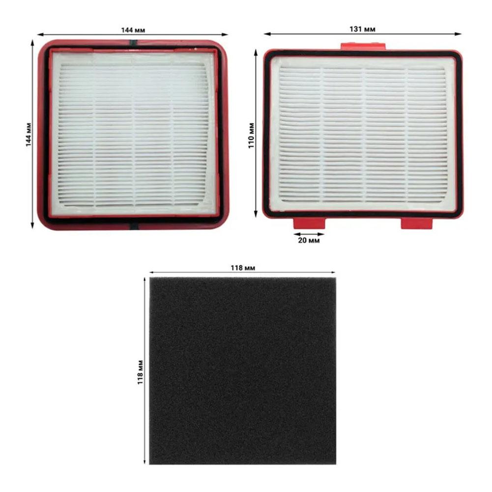 Washable H13 HEPA Filter Replacement For Gorenje VC1903GACBUCY VCEA01GACWCY Vacuum Cleaner Parts Accessories