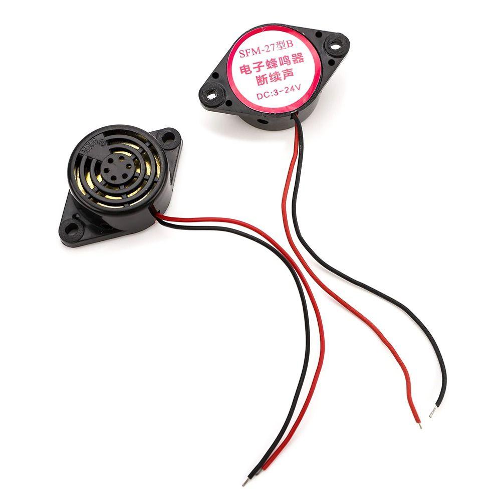 4 Stück Hohe Qualität DC 24V 30*15mm Tongeber Mechanischer Summer Konstantes Signal Elektronischer Summer Alarm