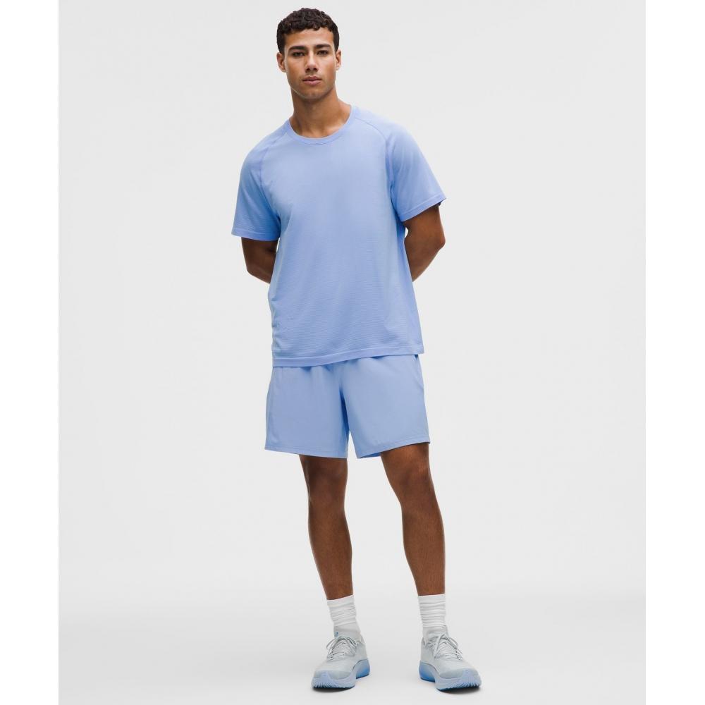 Lululemon Pace Breaker Lined Short 7  Sinatra Blue