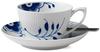 [Officially Imported] Royal Copenhagen Blue Fluted Mega Cup & Saucer, 280ml, White, 1017335, Wedding Gift