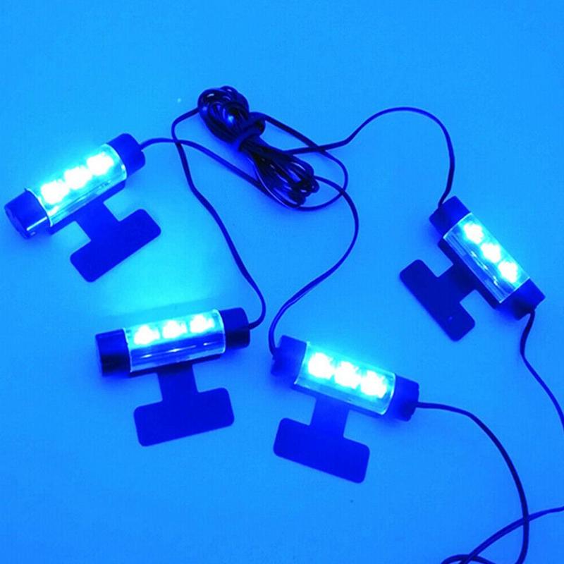 Buy Auto Parts 4 X 1inch Soles Ambient Light Car LED Mood Light