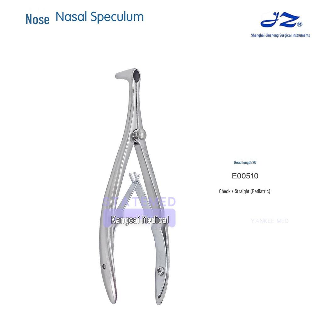 Jinzhong Stainless Steel Nasal Speculum for Nasal Examination - Adult & Child Dilator