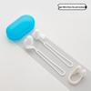 3-Layer Waterproof Silicone Swimming Earplugs & Nose Clip Set with Anti-Drop Cord