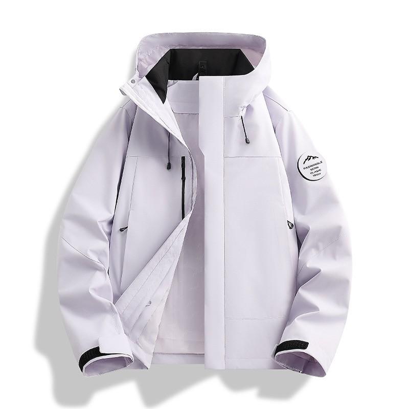 3-in-1 Waterproof Windproof Hiking Jacket Men Women Outdoor Trekking Camping Breathable Insulated Shell With Removable