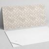 Decorative Self-Adhesive Vinyl Panel - For Hallway 120x60 cm Herringbone Pattern