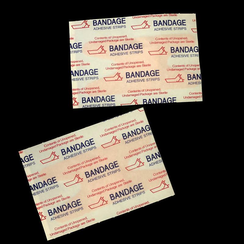 One-time Use PE Color H-shaped Bandage with Micropores, Comfortable Wound Dressing, Finger Joint Shape Protection Patch