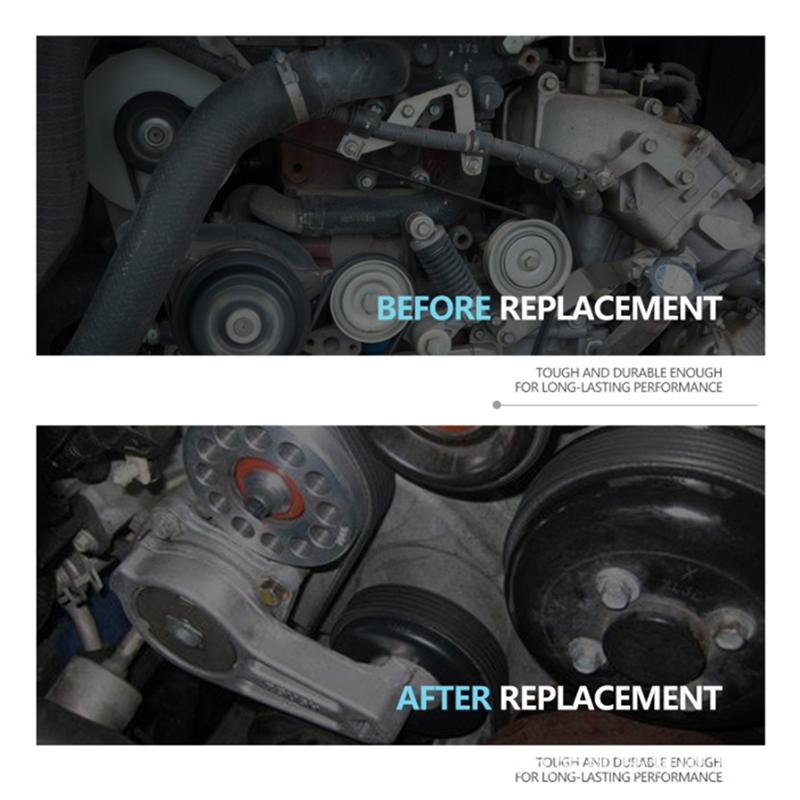 A16P-For Ford F-150 Mustang Replacement Belt Tensioner Assembly With Pulley-BR3E6B209HC BR3Z6B209H