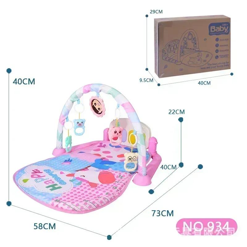 Nové Hot Baby Toys Hudební pedál Piano 0-1 rok staré novorozenecké Piano Hrací podložka Halloween Vánoční dárek Výrobky pro matku a dítě