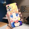 Etui na telefon TPU Soft Shockproof do Redmi 9A 9C 10C 9T 10A K40 Pro 6 7 8 8A 7A K50 9 10 6 Pro Cover Cute Anime Sailors M-Moons