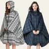Damen Skandinavische Mode Regenmantel im Cape-Stil Trendig TikTok Wind Wandern Fotografie Outwear Wasserdicht Winddicht Poncho