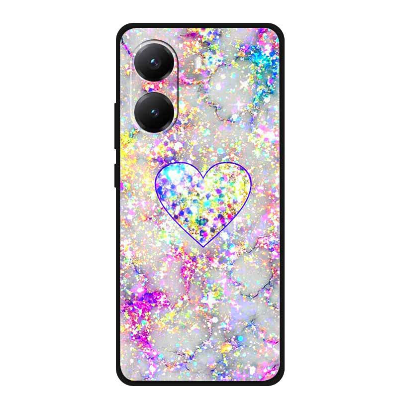 Funda For Poco X7 Pro Cases Marble Painted Silicone Back Cover for Poco X7 Pro Protective Shockproof Cool Capa Poco X7Pro Bumper