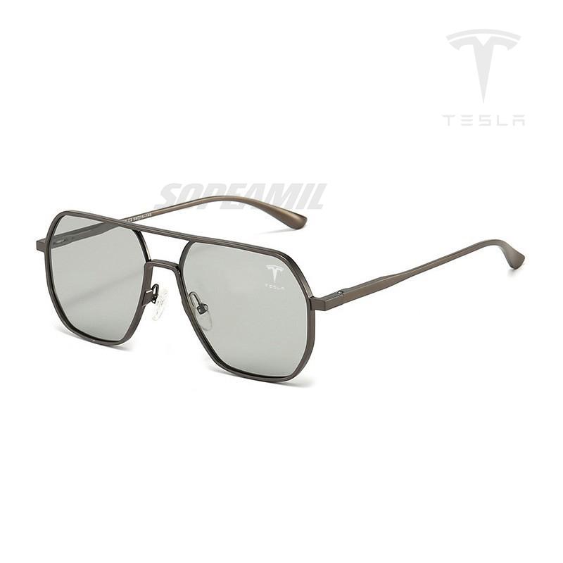 Tesla Model 3 Model Y Model S Model X Cybertruck Car High-end Men Women Change color Sunglasses UV Protection Driver's Goggles