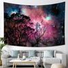 Starry Sky Landscape Tapestry Moon Large Tapestry Landscape Wall Hanging Living Room Bedroom Boho Home Decor