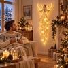 LED Light Angel Blessing Starfall Wall Light Glowing Christmas Trail Wall Light  Home Decoration