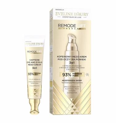 Eveline d'aury remodelift Mezo-Creme für die Augenpartie 3-in-1 mit Koffein 15 ml