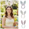 Cartoon Bunny Ears Headband Glitter Rabbit Ear Hairband Fashion Easter Bunny Headband  Girl