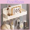 Magnetic Over Door Hook Rack With Antitheft Design For Entryway And Kitchen Storage