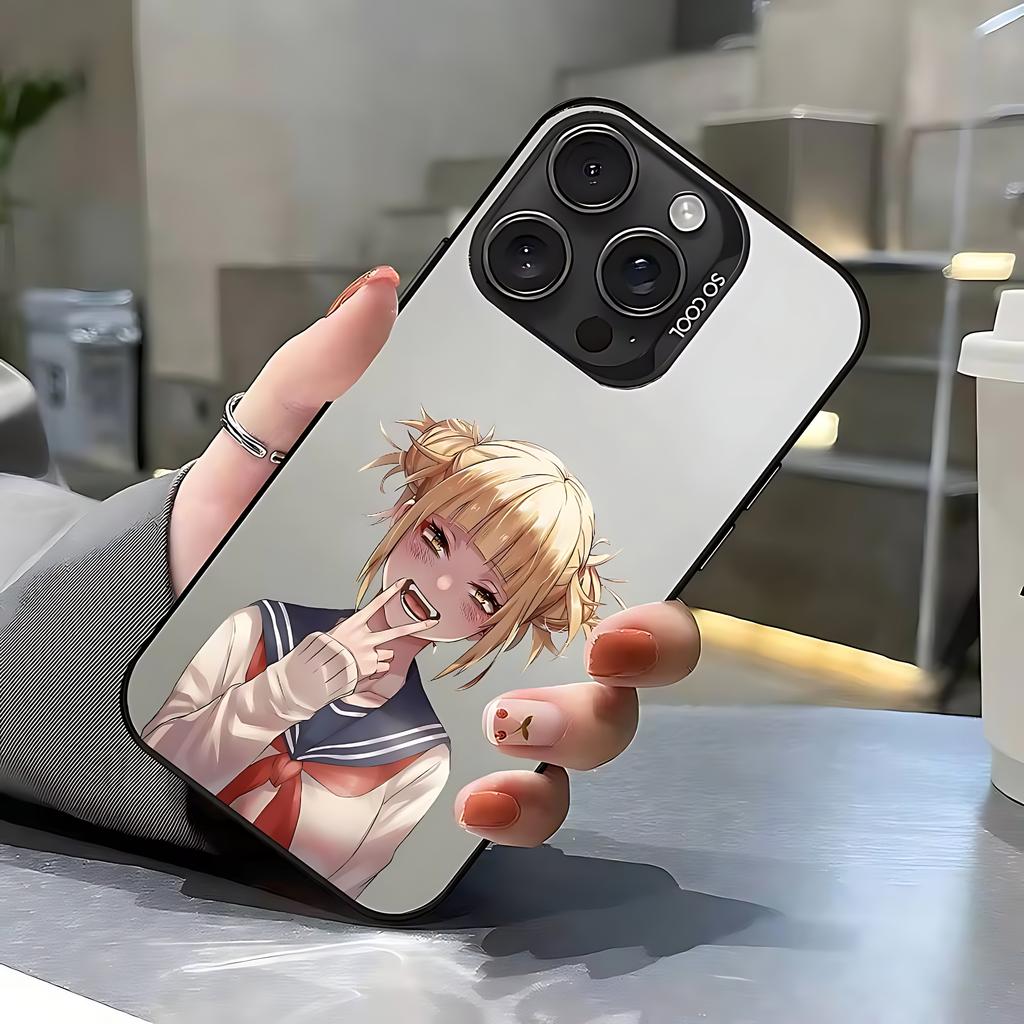 Anime Himiko Toga Cartoon Phone Case For iPhone 17 16e 16 15 14 13 12 11 Mini Pro Max XR XSMAX 8 7 Air Plus Anti Fall Back Cover