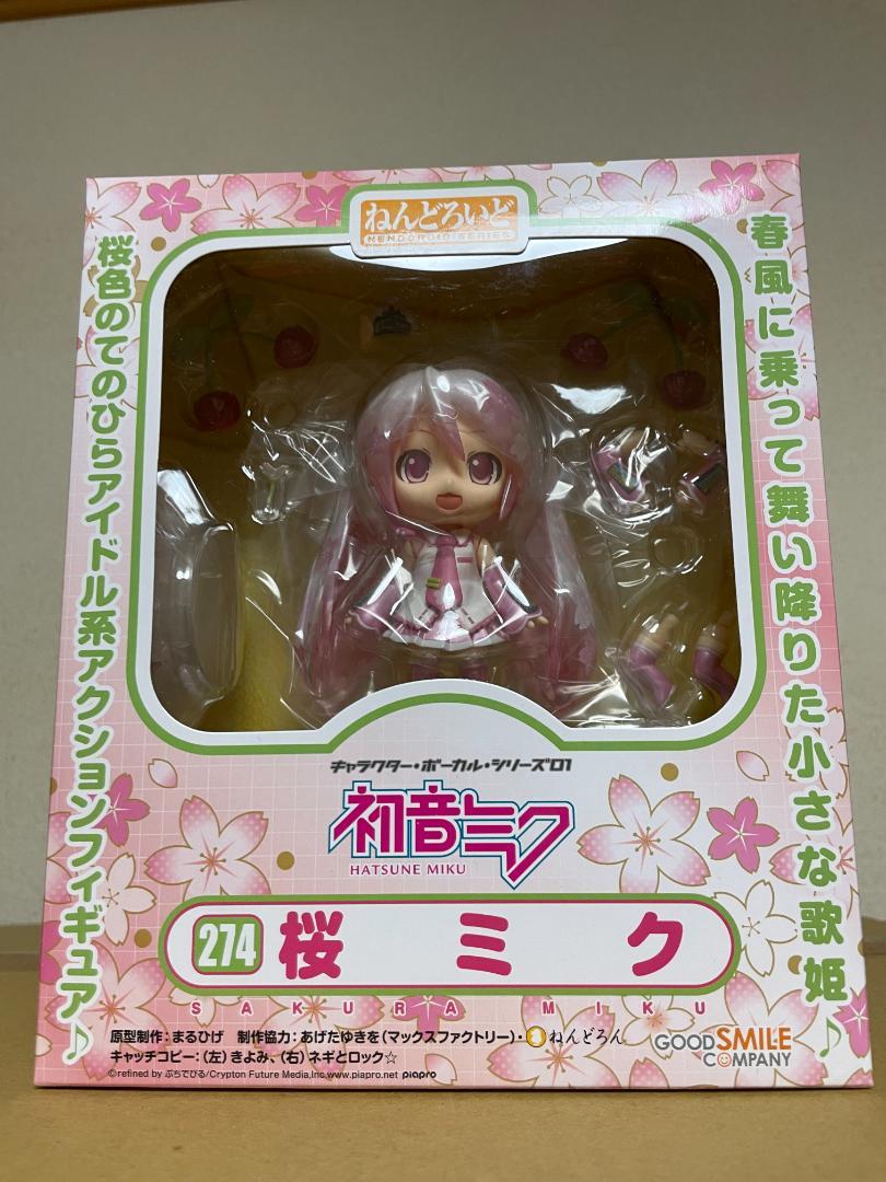 

[USED] Nendoroid Hatsune Miku 274 Sakura Miku Figure