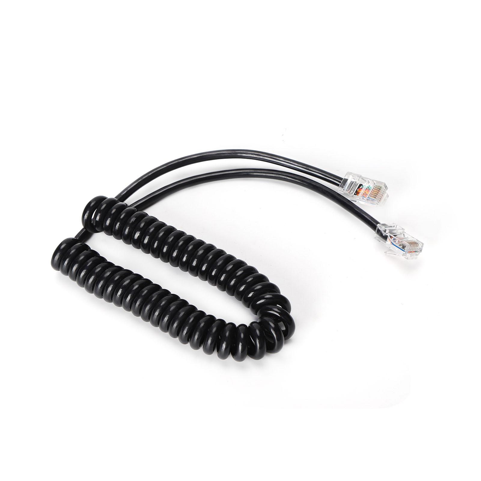 

Кабель для ручного микрофона ПВХ RJ‑45 на RJ‑45 Кабель для ручного микрофона Icom HM‑151 IC‑7000