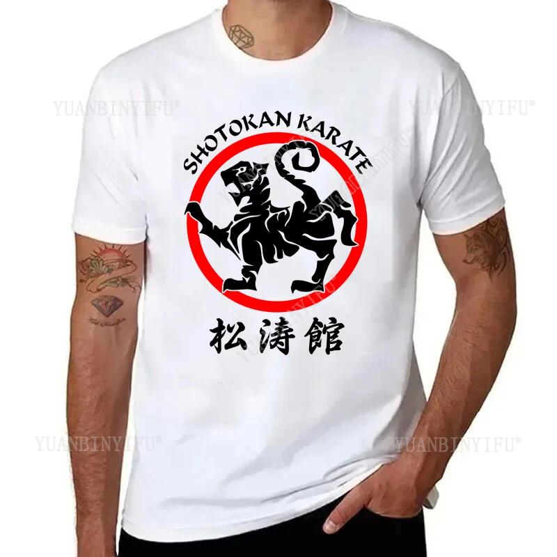 New Arrival Classic Shotokan Tiger Karate Big Logo MMA Mixed Martial Arts T-shirt Short-sleev  Unisex Shirt O-neck Hot Product