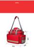 First Aid Medical Bag Outdoor Emergency Multi-pocket Bags Rescue Large Capacity Backpack Waterproof Reflective Oxford Travel Bag