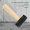 Mini Sledgehammer: Multi-Functional Short-Handled Iron Hammer with Nail Puller and Octagonal, Round-Headed Design.