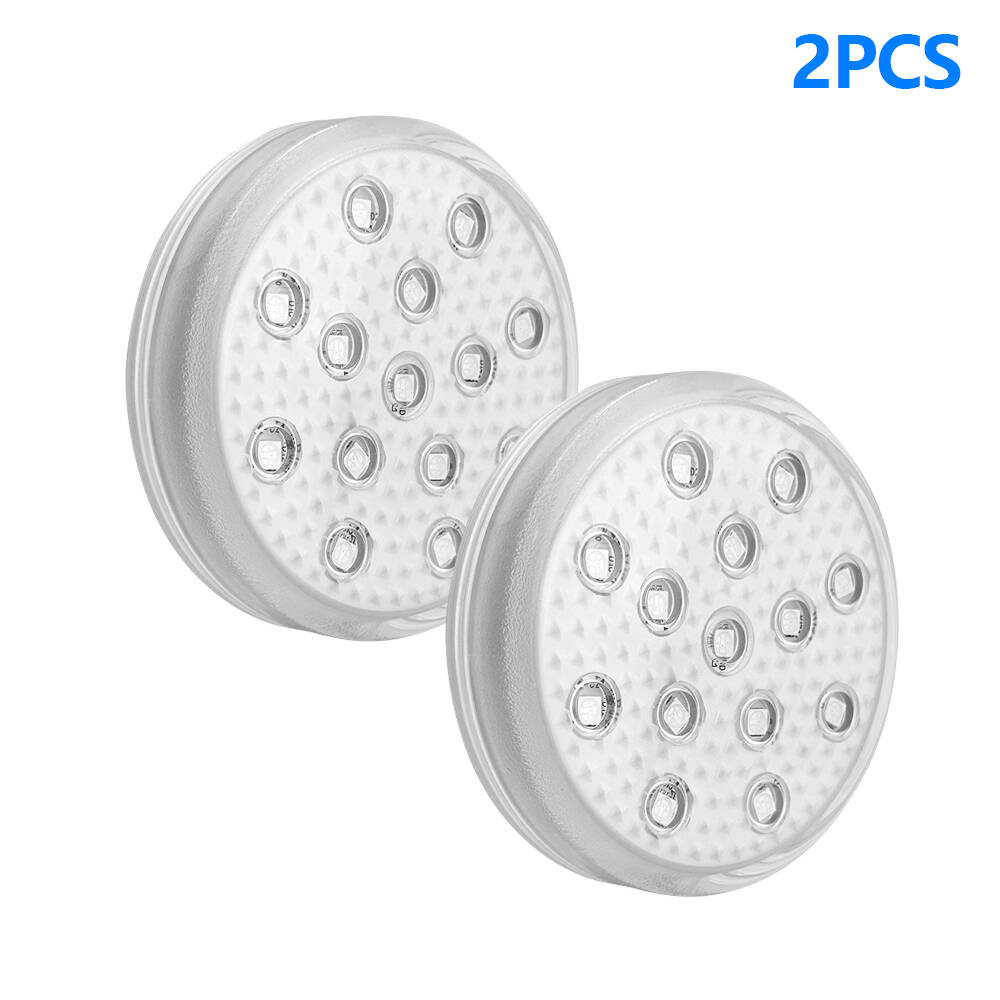 Rechargeable Submersible Pool Lights With Remote Waterproof Underwater Charging 16 Color Changing LED With Magnet Floating Light