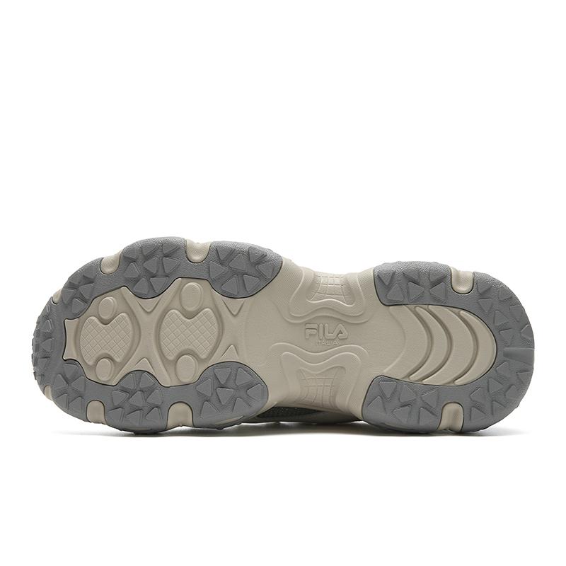 Fila FLUID 7 Low Top Chunky Sneakers Men's White Gray F12M612125FWR