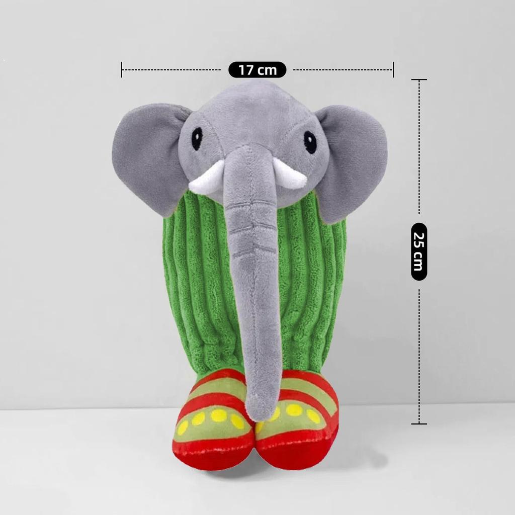Nuovo Peluche Italiano Brainrot Tralala TungTung Sahur Occhi e Bocca Espressivi Morbido Peluche Animale di Peluche Bambola Compleanno Ragazze