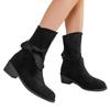 Fashion 2024 Hot Sale Women's Shoes Mid-Calf Women's Boots Fashion Slip-on Modern Boots Women High Quality Plus Size Shoes for Women