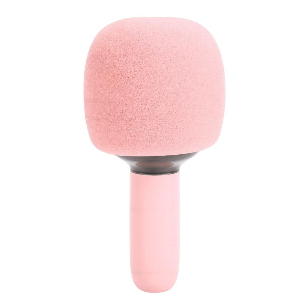 Wireless Bluetooth Karaoke Microphone Machine Portable Handheld Mic Speaker with RGB Lights 3.5mm AUX Jack 5 Sound