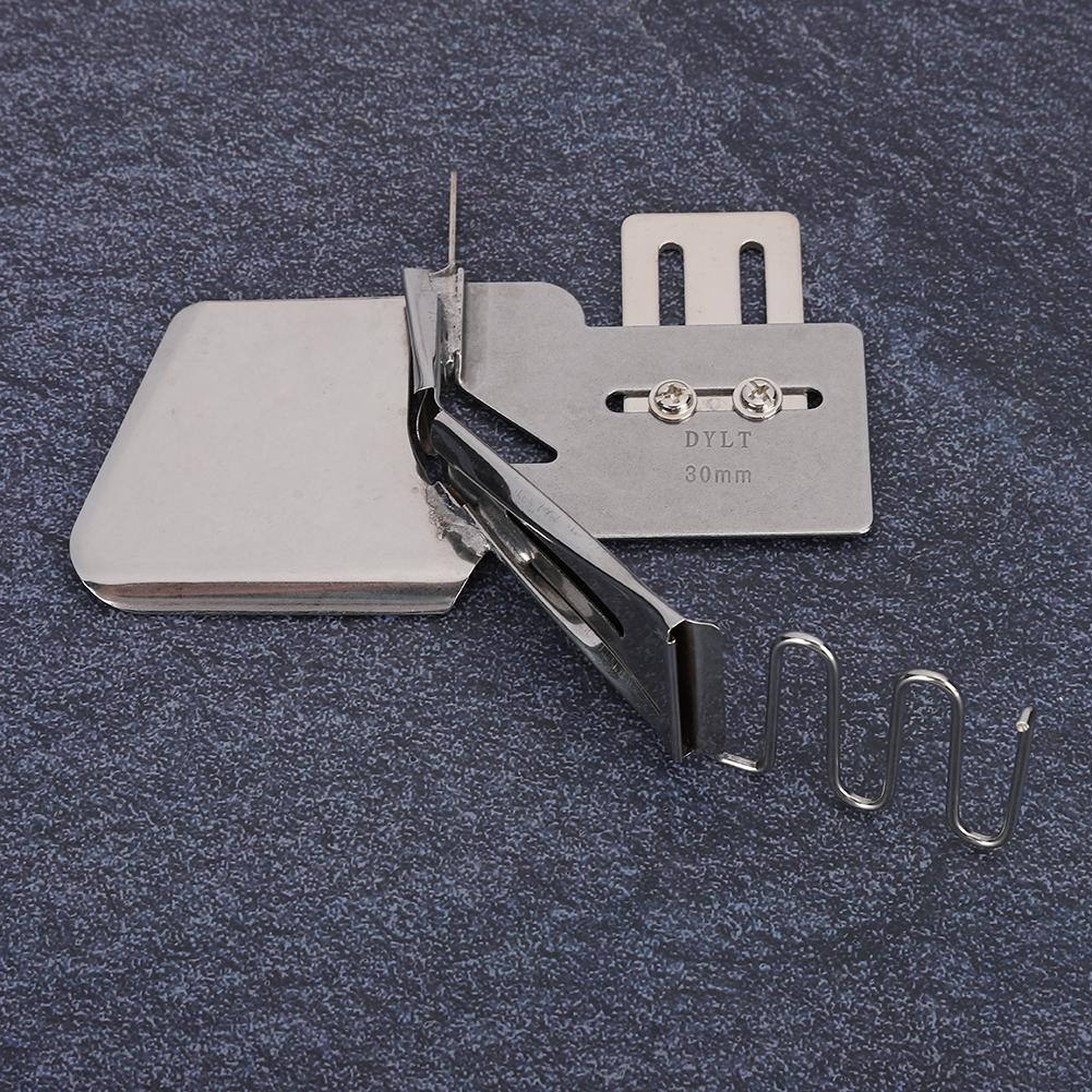 Sewing Hemmer 4 Fold Industrial Accessories Tape Binder Computer Controlled Lockstitch Machine30mm