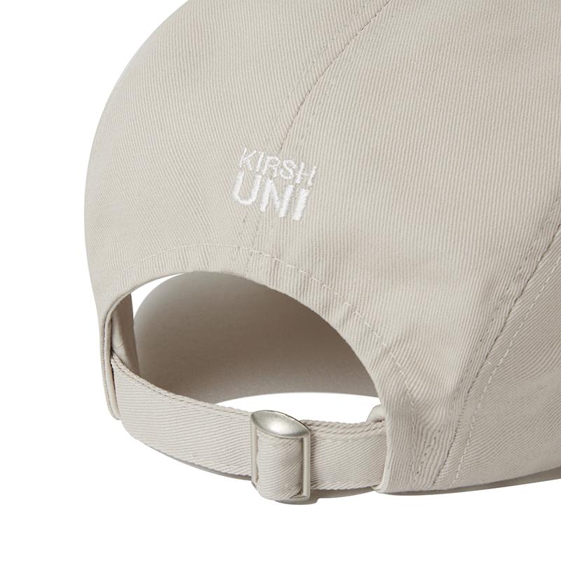 KIRSH Mono Cherry Logo Camp Cap [Gray Beige]