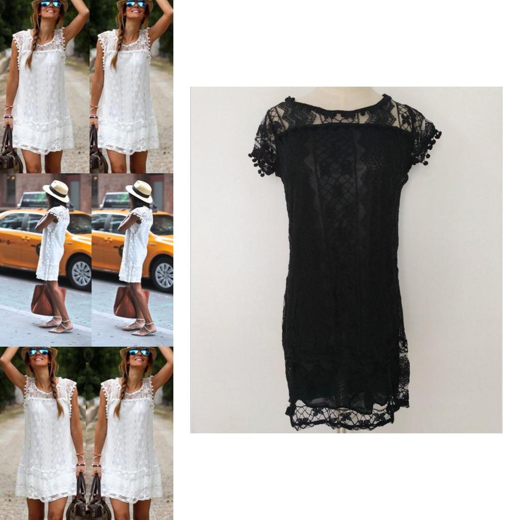 Summer Boho Women Short Maxi Dress Evening Cocktail Party Beach Sundress Dresses