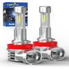 Latest H11 Light Bulb,Upgraded 900% Super Bright With Fan Cooling,60000LM Brightness, Real 1:1 Halogen Size,Plug And Play 10-Year Lifespan,
