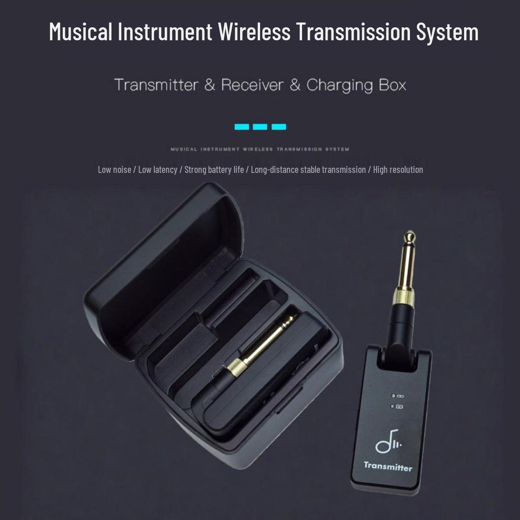 M-VAVE WP-8 Wireless Guitar Transmitter & Receiver System with Charging Case