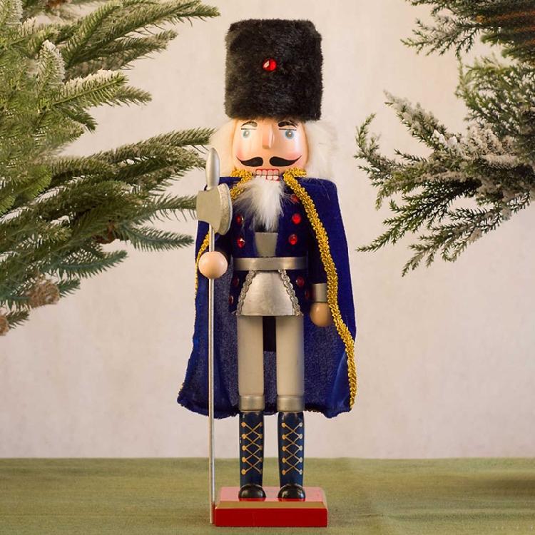 Figures Puppet Christmas Nutcrackers Christmas Wooden Nutcracker Soldier 38cm