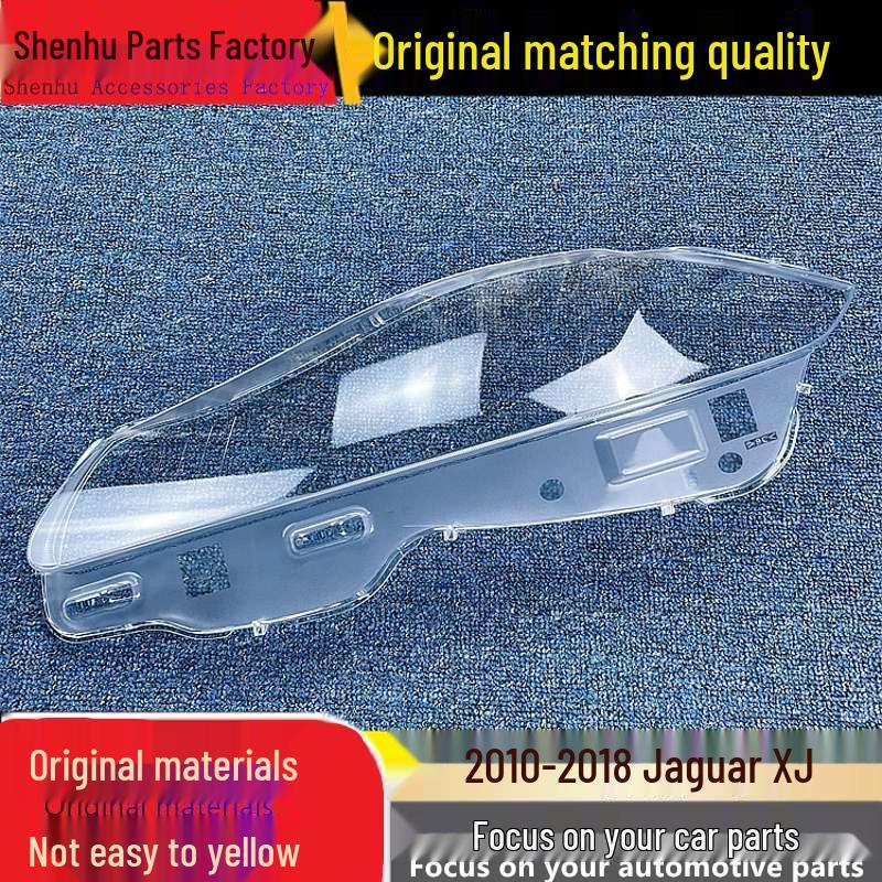 Jaguar XJL 2010-2018 Headlight Lens Cover - Transparent Front Lampshade Replacement Jaguar XJ 2010-2018 1 Piece