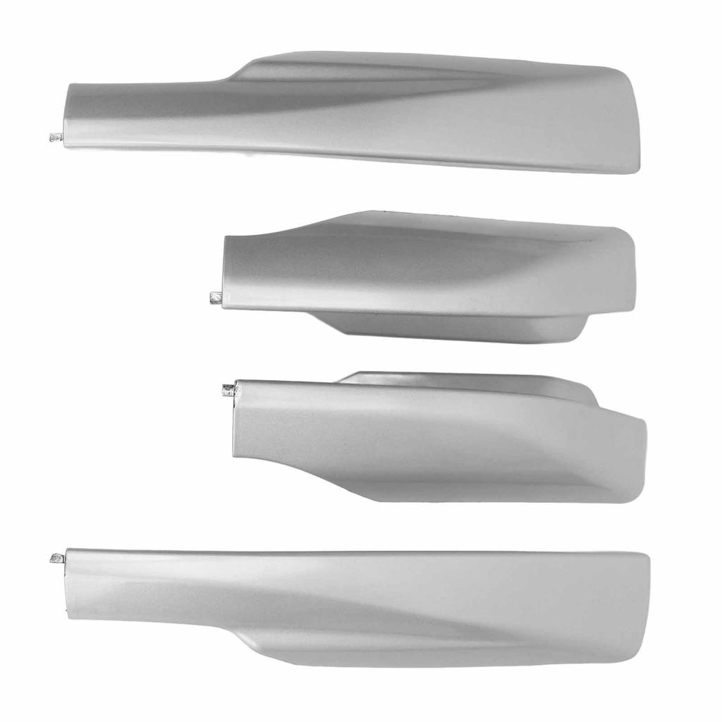4PCS Roof Rack Cover Plastic Car Accessories Easy To Install Roof Luggage   Rail Rack Replacement for
