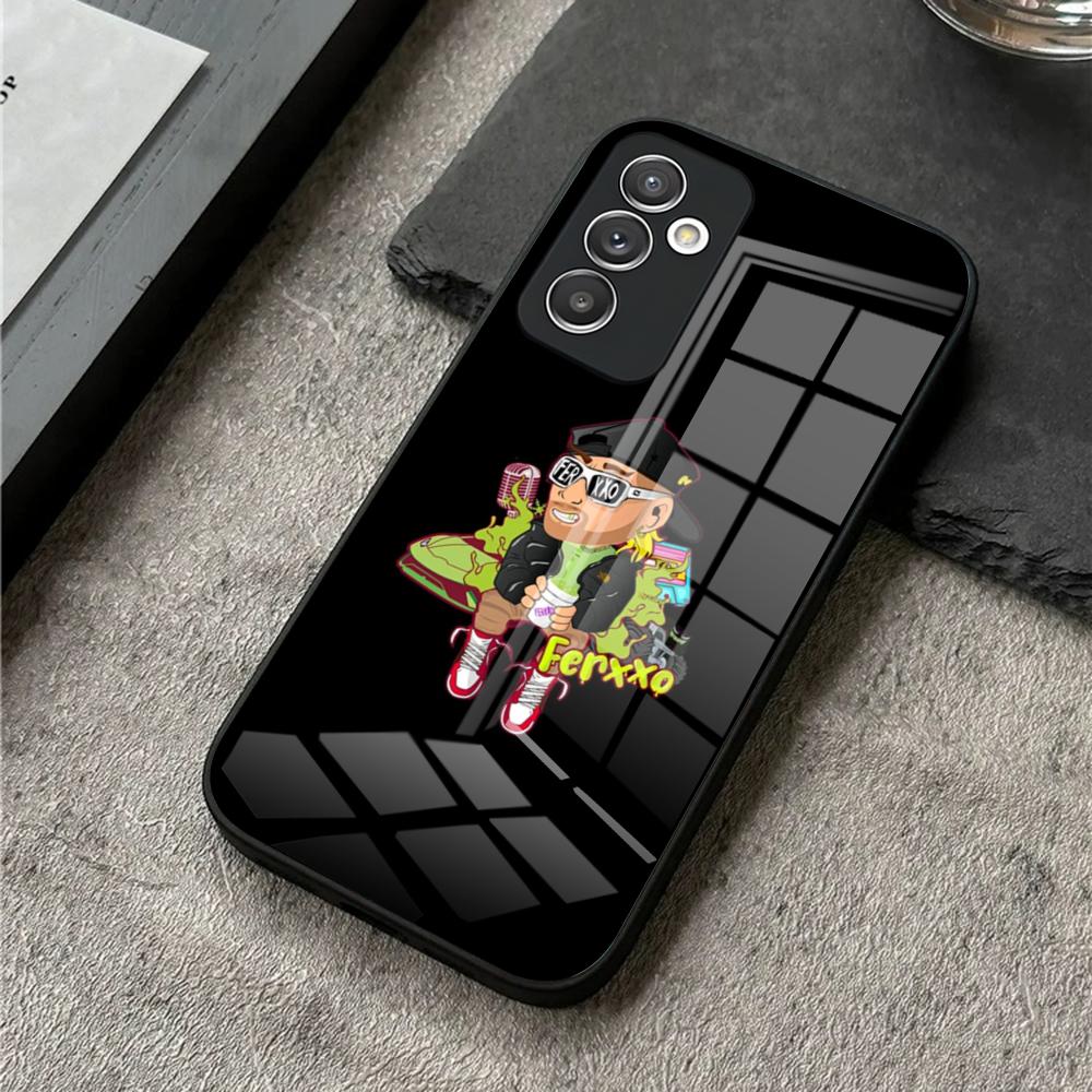 Singer F-Feid Ferxxo SIXDO Phone Case for S24 Ultra Samsung S23 S22 S20 Fe S21 Plus Galaxy A54 A34 A24 A53 M54 Note 20 Glass Cov