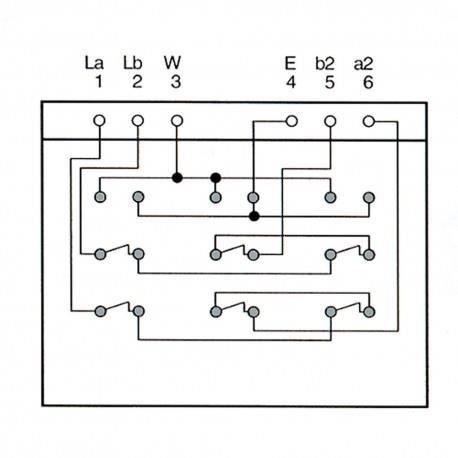 Prise tae - inline® - tae-n/f/f - murale - application externe - système téléphonique standard