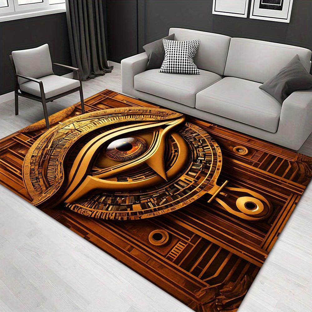 

1pc 1323610892Pattern Carpet, Area Rug For Living Room Bedroom Room Bed Chair Laundry Entryway Corridor Yard Non-slip Outdoor Camping Rug Fl 60cm by 90cm