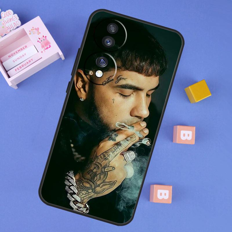Anuel AA Case For Honor X9b X8b X7 X8 X9 X6a X7a X8a X9a Cover For Honor Magic 5 6 Pro 50 70 90 Lite