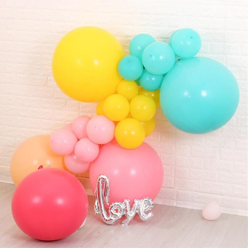 36Inch Giant Balloon Color Helium Inflatable Latex Balloon Wedding Decoration Kid Birthday Party