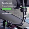 Universal Adjustable Car Rearview Mirror Phone Holder & Navigation Bracket