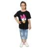 Disney Girls Daisy Duck Head Painted Cotton T-Shirt