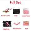 Anime Demon Slayer Kimetsu No Yaiba Nezuko Kamado Cosplay Kostyme Kimono Uniform Halloween Karnevalsfest Klær