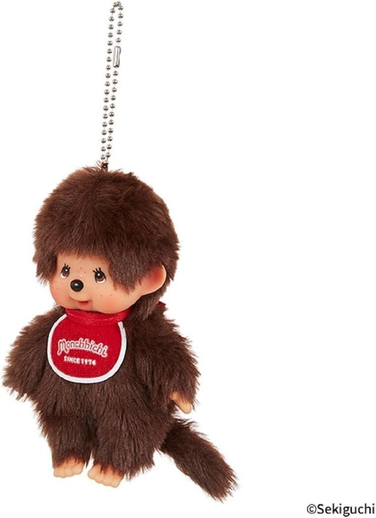 Monchhichi Keychain for Boys, Sekiguchi 202478
